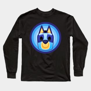 Bluey Circle Style Long Sleeve T-Shirt